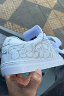 Tesla Hertz White Art